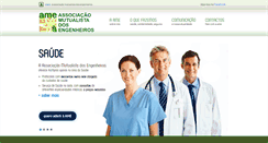 Desktop Screenshot of mutualidadeengenheiros.pt